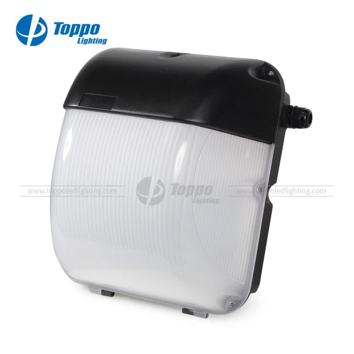 상업용 외관 유럽 시장 광전지 완전 컷오프 개조 정착물 벽 마운트 라이트 옥외 LED 벽 팩