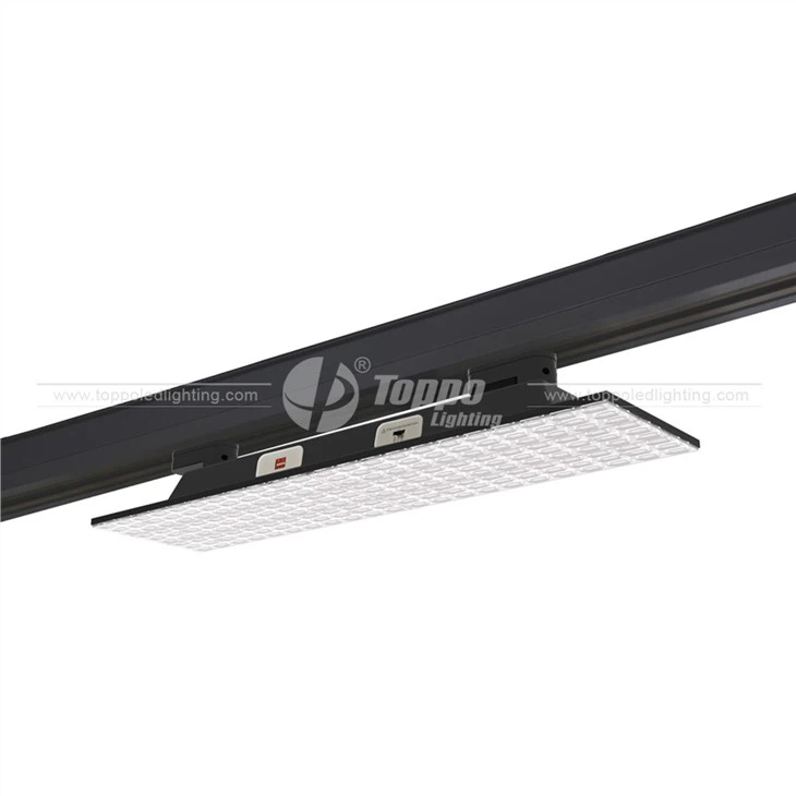 5 년 보증 130-150LM/W 1-100/달리 디 밍 Toppo LED 트랙 패널 트라이-컬러 IP40