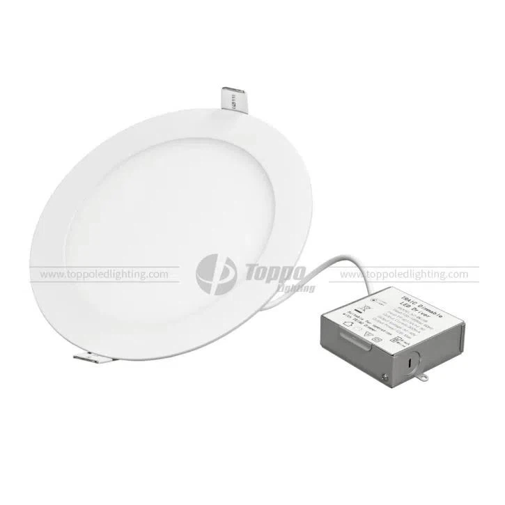 Triac Dimming 다이 케이스 하우징 라운드 패널 / 슬림 다운 라이트